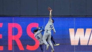 ド軍キケ、激突パヘスの一言に衝撃　9回の守備でうずくまった“怪我ではない”理由