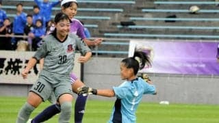 鳥取城北が8連覇、鳥取東を下し全国大会へ　高校女子サッカー決勝