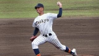 帝京　夏の甲子園準優勝の日大三を破る！軟投派・仁禮パスカルジュニアが衝撃の完封勝利　【東京】
