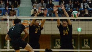 春高バレー　和歌山　男女とも２年連続で開智がＶ