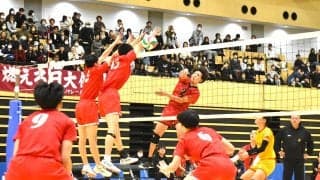 春高バレー茨城県予選　土浦日大が男女で全国へ　勝田工、食い下がるも返り咲きならず