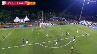 衝撃！U-17日本代表MFの“芸術的スーパーゴール”が「エクセレント！」「本当に高校生ですか！？」「オシャレすぎる」解説実況＆ファンが驚愕