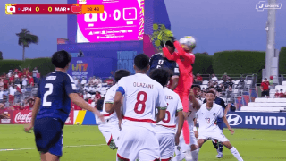 “疑惑の判定”に騒然…U-17日本代表の先制点が取り消し「キャッチミスやん」「正当なヘディング」16歳鹿島DFの豪快弾が幻に