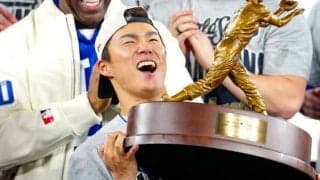 優勝スピーチ直後の山本由伸に飛び込んできた＂ビッグニュース＂にネット反応「やっぱり、来たね！」「歴史的な快挙」
