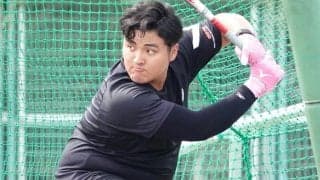 佐々木麟太郎、鷹ドラ1指名に感謝「大変名誉なこと」　城島CBOが米大学で指名挨拶