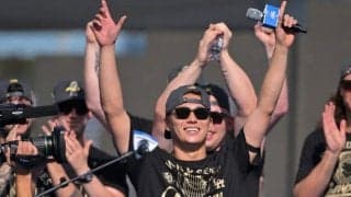 大谷翔平、MVP山本由伸に容赦ない行動　“商売道具”を手に取り…SNS爆笑「大事に扱って」