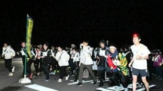 熊本大の伝統「阿蘇耐久遠歩大会」に441人が挑戦