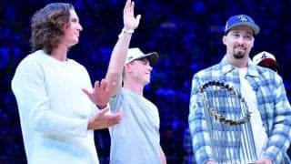 ド軍の電撃訪問で判明…グラスノーが「普通に見える」　デカすぎる日本人にSNS騒然