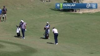 【動画】ダンロップフェニックス来日予定のニック・ダンラップがチップインイーグルなどで「61」をマーク【ワールドワイドテクノロジーチャンピオンシップ1日目】