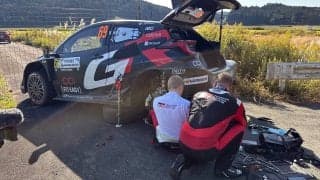 WRCジャパン：SS3で痛恨アクシデントのロバンペラ「数点でも獲れれば、その先に進める」
