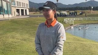 高3の伊藤愛華がトップ合格でQTファイナルステージへ　「1年目から優勝できるように頑張る」