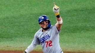 ドジャース第７戦は紙一重の勝利　９回攻防の主役ミゲル・ロハスは満身創痍だった