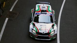 WRCジャパン：SS9でアクシデント発生後の鎌田卓麻以降にノーショナルタイム