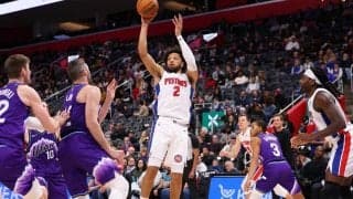 ピストンズのオールスターガード、ケイド・カニングハムが直近5シーズンで3人目の快記録