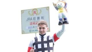 A.プーシャン騎手 JRA初勝利