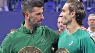  ジョコビッチ 負傷で最終戦欠場 