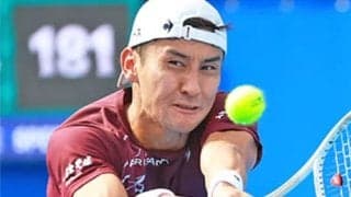  島袋将 第1シードに屈し準V 