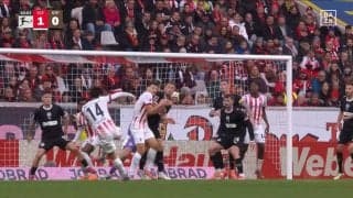 日本代表選外の24歳MF、待望のドイツ一部初ゴールでファン歓喜「ガチ元気出た」「ケチャドバ頼む」スペースを射抜く豪快ダイレクトボレー炸裂の瞬間