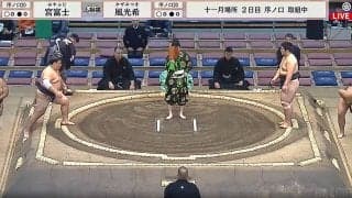 「さすがに目立つでしょw」大相撲中継、最初の取組前から“ポツン”とミュージシャンの姿「好きすぎる」「これはガチ」驚きの声