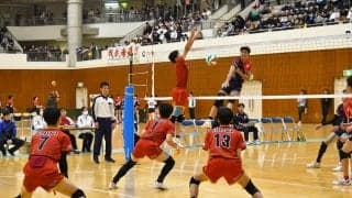 春高バレー京都大会　15日の決勝は男子が洛南－東山、女子が京都橘－北嵯峨の対戦に
