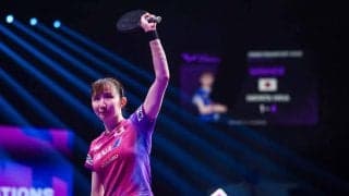 早田ひな、世界10位に再浮上のエースに中国メディアも熱視線「格別な意味を持つ」　苦境乗り越えたサウスポーに称賛