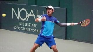 西岡良仁 左肩の負傷で2回戦を前に棄権。「今週だけでも持ってほしい」願いかなわず[兵庫ノアチャレンジャー]