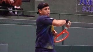 内田海智 シード勢撃破で8強入り。準々決勝で島袋将と激突[兵庫ノアチャレンジャー]