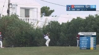 【動画】PGAツアーも残り2戦！金谷拓実が暫定2位タイ発進【バターフィールドバミューダチャンピオンシップ1日目】