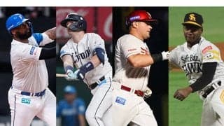 途中加入で強烈「13/67」、圧倒的すぎる「1.46」　パを牽引した助っ人4選手