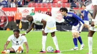 「ベンチへの謝罪、当たり前ではない」　ガーナ監督が田中碧に感謝