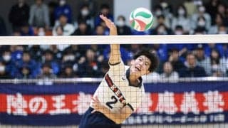 慶応のエース「打つと決めたら打ち抜く」春高バレー神奈川大会