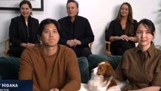 大谷翔平と真美子夫人の“扱い”に違い？　デコピンが見せた反応「完全に家族の空気感」