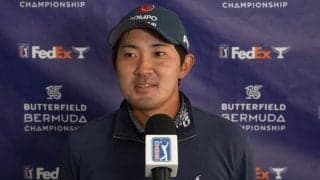 金谷拓実が3位浮上　1打差を追う最終日は「自分らしいプレーを続けて優勝を目指して」