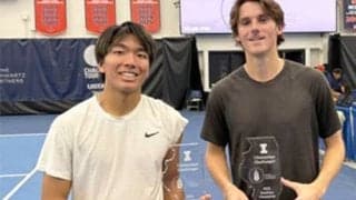 三井駿介 複でチャレンジャー大会初V