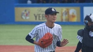 県内外の強豪から誘いがあった九州国際大付のスーパー1年生左腕が鮮烈な神宮デビュー！足の小指を痛めながらもスライダ-に手応え【明治神宮大会】