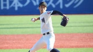 英明の背番号｢4｣が7回途中1失点の好投！ベスト4初進出に貢献【明治神宮大会】