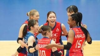 SVリーグ女子　NEC川崎が今季初黒星も首位をキープ　SAGA久光が9連勝