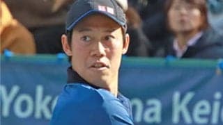 錦織圭 逆転勝ちで復帰戦白星