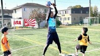 元日本代表中沢さんら招き、親子参加のサッカースクール　茨城・取手