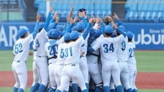 青学大、史上6校目の神宮大会連覇　中日ドラ1中西が9回17K完封…監督は涙