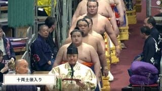 「これが噂の化粧まわし」有名社長、絶好調の力士に贈呈した渾身の作が話題「漢字“四文字”が素敵」