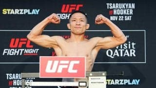 【UFC】堀口恭司、バキバキボディで計量クリア　ファンからは復帰戦に期待の声「上半身がいつもと違う」「勝ったな」