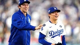 山本由伸が爆笑、佐々木朗希の平伏シーン“舞台裏”ついに全貌公開　ド軍メディアも「期待を裏切らない！」と大歓喜