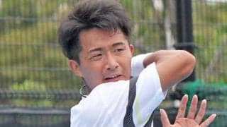  松岡隼 逆転勝ちで2週連続4強 