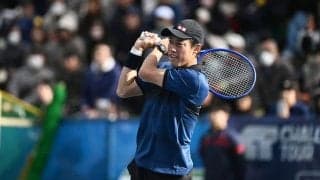 錦織圭 約3か月ぶりの復帰大会はベスト8。「先に3試合できてよかった」と視線は全豪予選へ[横浜慶應チャレンジャー]