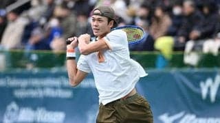 坂本怜 内山靖崇に雪辱果たし4強！劣勢も「ワンチャンありそう」と冷静になりカムバック[横浜慶應チャレンジャー]