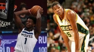 エドワーズとデュラントが思い出を語る…スターが「NBAの洗礼を浴びた瞬間」とは