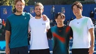  今村昌倫/松田龍樹ペア 準Vで充実感 