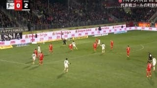 一体、何が…！？ 町野修斗が「エグすぎる」足先“ワンタッチ弾”→キーパーが崩れ落ちる「ガチ忍者やんw」「絶好調やな」