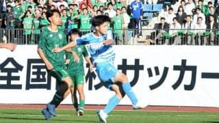 徳島市立が4連覇、徳島北を破る　高校サッカー選手権徳島県大会
